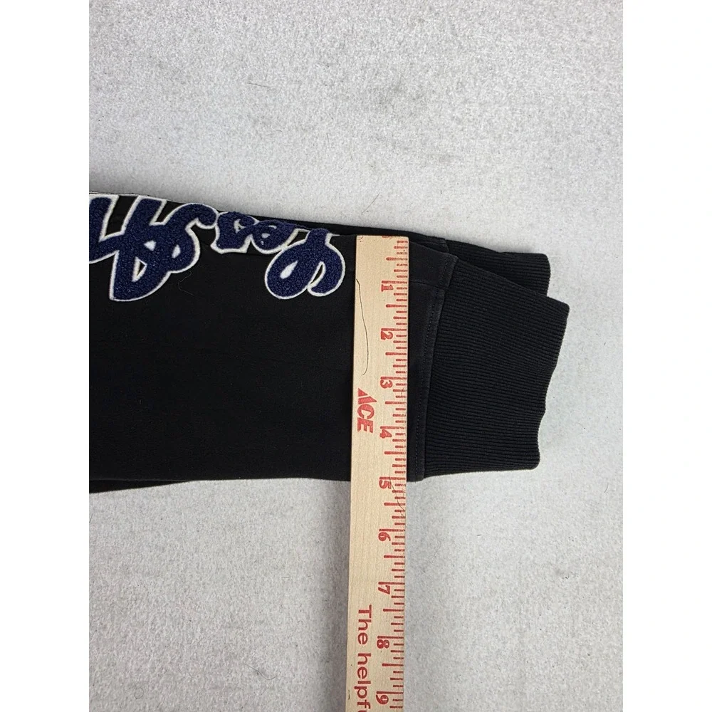 Pro Standard MLB Los Angeles Dodgers Joggers Black Sweatpants LLD431602-BLK Sz M